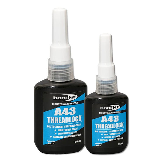 Bond It A43 Medium Strength Screw and Threadlock - Buy Now Online at Trade DIY Direct