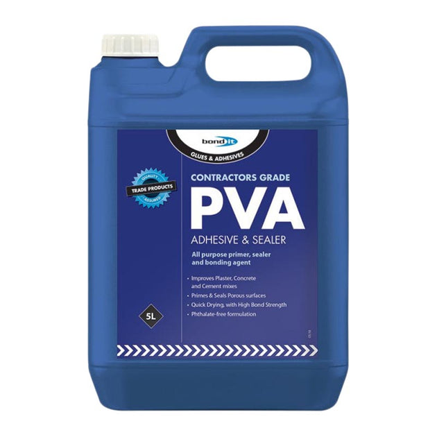 Bond It Contractors PVA Adhesive and Sealer - Buy Now Online at Trade DIY Direct