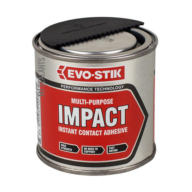 Evo Stik Impact Instant Contact Adhesive Tin - Buy Now Online at Trade DIY Direct