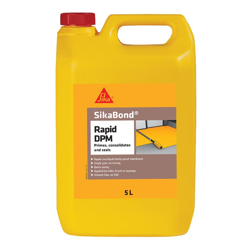 Sikabond Rapid DPM 5 Litre Solvent Free - Buy Now Online at Trade DIY Direct