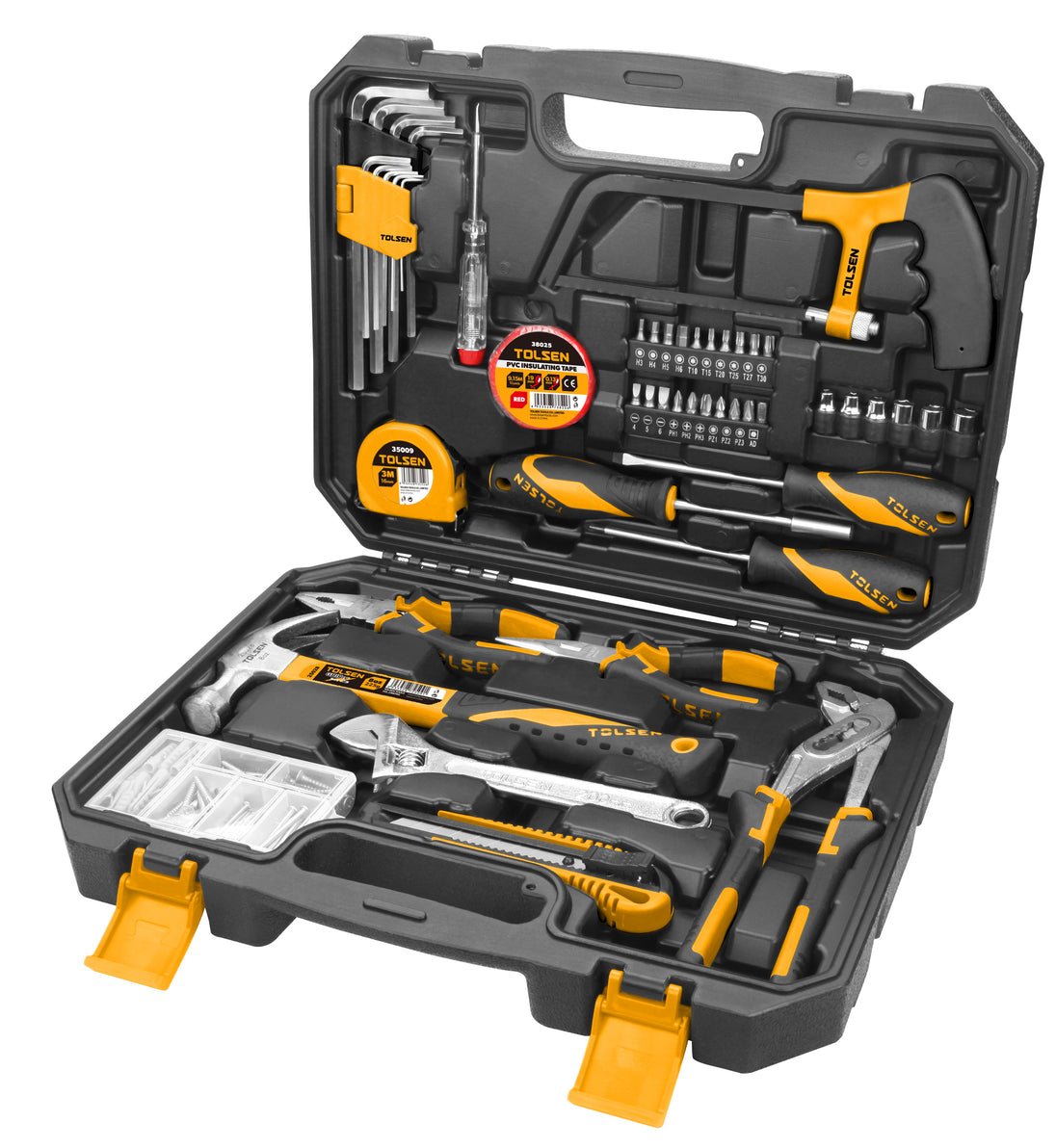 Tolsen Tool Set 119pcs in Carry Case - Buy Now Online at Trade DIY Direct