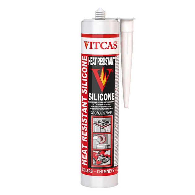 Vitcas HR - Heat Resistant Silicone Black 315¬∞C - Buy Now Online at Trade DIY Direct