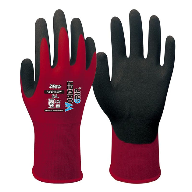 Wonder Grip WG-1857W Neo Nitrile Coated Gloves - Buy Now Online at Trade DIY Direct