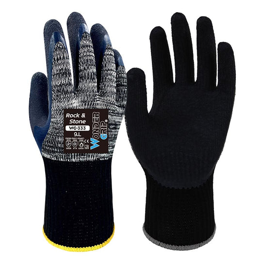 Wonder Grip WG-333 Rock & Stone Gloves - Buy Now Online at Trade DIY Direct